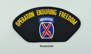 OPERATION ENDURING FREEDON - Veteran Iron/Sew on Patch HAT, JACKET, VEST P597 - Picture 1 of 1