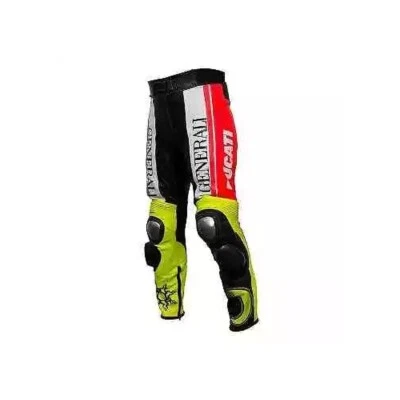 Calça de motociclista masculina de couro DUCATI CORSE-S-M-L-XL-2L-3X - Imagem 1 de 2