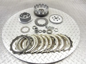 2007 07-10 Yamaha XVS1300A VStar 1300 Tourer OEM Clutch Basket Primary Plates - Picture 1 of 9