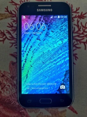 SAMSUNG GALAXY J1 MODELLO SM-J100H - 512 MB RAM - 4 GB ROM - BLU - Immagine 1 di 4