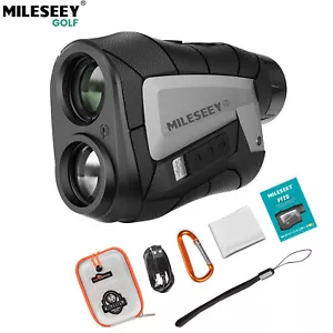 Mileseey Golf Rangefinder with Slope Fast Flag Lock and Pulse Vibration Type-C - Picture 1 of 8