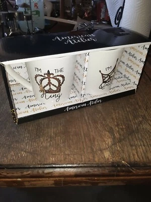 Набор кружек Queen & King «Я король, и я королева.  XMAS ПОЧТИ ЗДЕСЬ--НОВЫЙ - Изображение 1 из 4