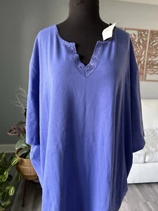 Liz & Me Essentials Damen Top Shirt Bluse Größe US 5X 34/36 Neu/Neu mit Etikett - Bild 1 von 6