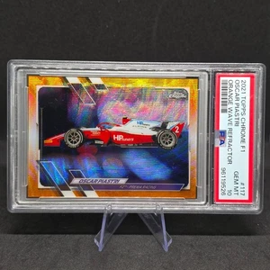 2021 Topps Chrome F1 OSCAR PIASTRI Orange Wave /25 #117 PSA 10 - Bild 1 von 2