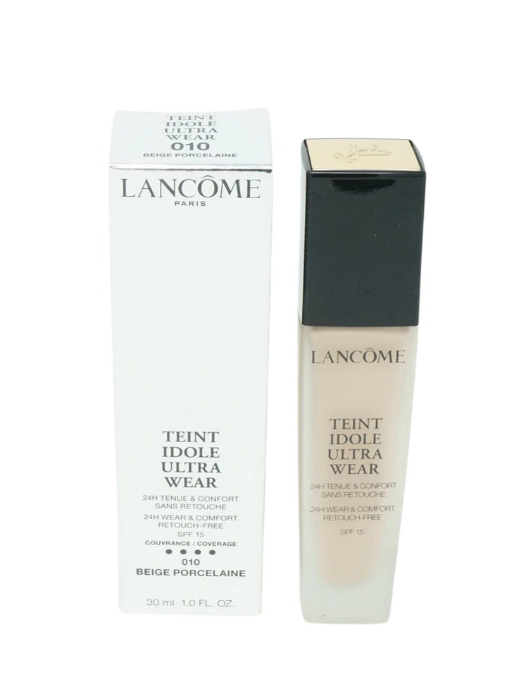 Lancome Teint Idole Ultra Wear Foundation 010 Pocellaine Beige 30ml - Bild 1 von 1