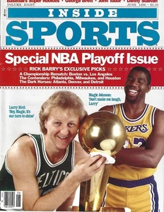 RESISTENTE REVISTA DEPORTIVA INTERIOR JUNIO 1986 - PORTADA LARRY BIRD & MAGIC JOHNSON CASI NUEVA/COMO NUEVA - Imagen 1 de 1