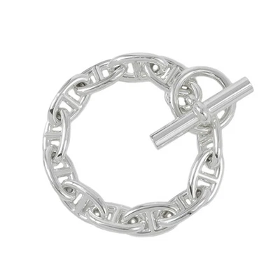 Pulseira HERMES Chaine d'Ancre 12 armações tamanho GM SV925 - Imagem 1 de 4