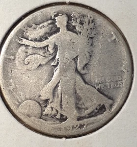 MEZZO DOLLARO LIBERTY 1927 S CAMMINANDO - Foto 1 di 2