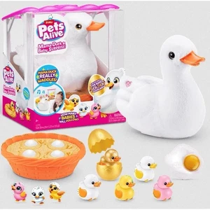 Pets Alive Mama  Duck And Baby Surprise Interactive Plush ZURU - Foto 1 di 4