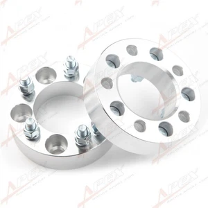 USA 2PCS Wheel Spacers Adapters 5x114mm To 5x114mm / 1.5" Thick 1/2" Studs 5 Lug - Picture 1 of 4