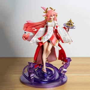 Genshin Impact Yae Miko PVC Actionfigur Anime Modell Sammlerstuck 24cm - Bild 1 von 24