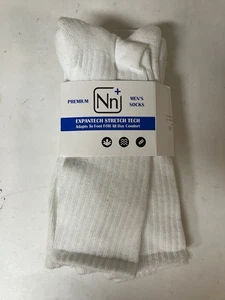 No Nonsense Nn+ Expantech gepolsterte Crew-Socken Größe 6-15 weiß - Bild 1 von 2