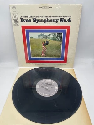 Leopold Stokowski American Symphony Orchestra LP Ives Symphony No. 4 In Shrink Foto 1 de 4