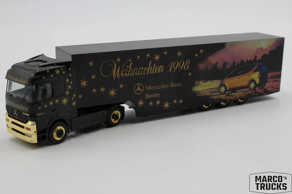 Herpa MB Actros MP1 "Weihnachten 1998 Niederlassung Berlin" 1:87 /H25731 - Bild 1 von 1