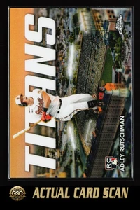 2023 Topps Chrome Adley Rutschman #CT-10 Titans Baltimore Orioles - Picture 1 of 2