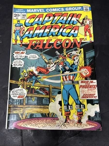 Marvel Captain America and the Falcon #168 Comic Book (Dezember 1973) - Bild 1 von 12