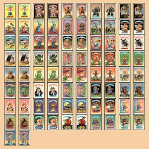 Garbage Pail Kids Series 3 Complete MINT - Picture 1 of 17