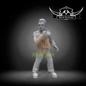 John Sheridan Babylon 5- Stargrave D&D 3D Printed Resin Miniatures - Picture 1 of 2