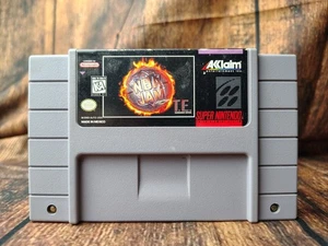 NBA JAM: TOURNAMENT EDITION T.E. - Super Nintendo SNES (Authentic), Tested - Picture 1 of 3