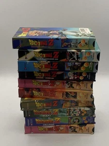 Dragon Ball Z - VHS Lot of 10, Various Tapes and Years, All Preowned, Untested - Picture 1 of 11