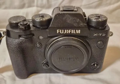 Fujifilm X-T2 24.3MP Digitalkamera - Body - schwarz gebraucht - Bild 1 von 4