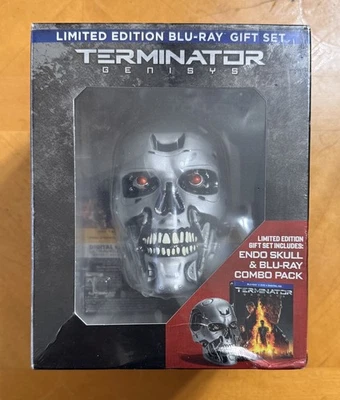 BRAND NEW Terminator Genisys FYE Exclusive Endoskull + Blu-ray + DVD + Digital  - Image 1 of 4