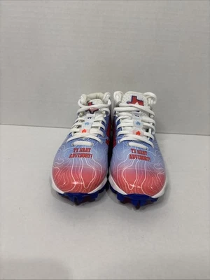 Under Armour Boys’ Spotlight Franchise RM 4 Texas Football Cleats Size 6 - Image 1 of 4