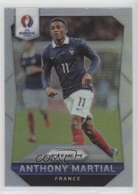 2016 Panini Prizm UEFA Euro Silver Prizm Anthony Martial #10 - Image 1 of 2