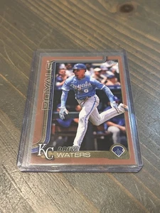 2025 Topps Series 2 - Drew Waters #546 Gold /2025 - Picture 1 of 2