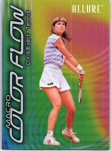 2025 Upper Deck Allure SE - Chris Evert #CF3-14 Macro Color Flow - Bild 1 von 2