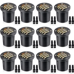 12W Low Voltage Landscape Lighting with Connectors 1200LM Ultra Bright Well L... - Picture 1 of 8