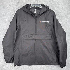 NASCAR on Prime Windbreaker Rain Jacket Mens Small Pullover 1/4 Zip - Picture 1 of 10
