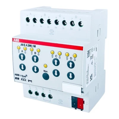 ABB JA/S 4.SMI.1M SMI-Jalousieaktor / 4-fach / KNX / EIB / 2CDG110028R0011 - Bild 1 von 3