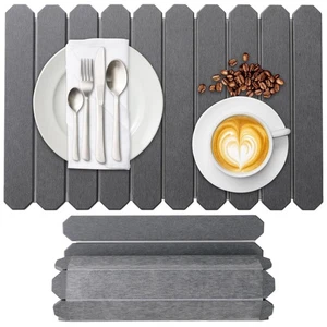 Große Stein Trockenmatte für Küchentheke - 24"x16" Schnell Trocknen Geschirr Trocknen Ma... - Bild 1 von 7