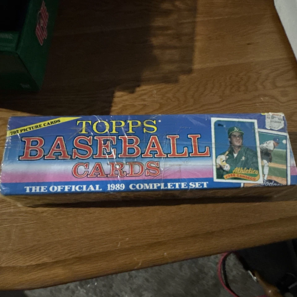 Juego completo de béisbol Topps 1989 sellado de fábrica 792 tarjetas NUEVO Foto 1 de 2