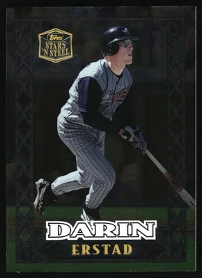 1998 Topps Stars 'n Steel - Darin Erstad #13 - Image 1 of 2