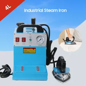 1600W Industrial Steam Iron Curtain Electric Iron Boiler Adjustable Temperature - Picture 1 of 17