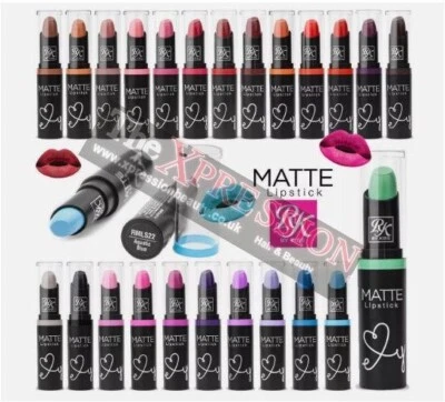 RUBY KISSES MATTE LIPSTICK 0.12 OZ - All Shades Fast UK Free Delivery !!! - Image 1 of 4