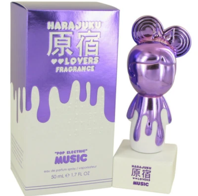 Harajuku Lovers Pop Electric Music de Gwen Stefani 1 OZ eau de parfum perfume spray Foto 1 de 4