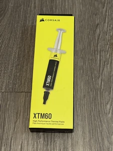 CORSAIR XTM60 Extreme Performance Thermal Paste, 3g - NEW OPEN BOX - Afbeelding 1 van 7