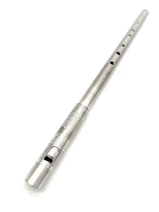 Silver Star V4 Custom Low D Irish Tin Penny Whistle Nick Metcalf Tunable Aluminu - Picture 1 of 8