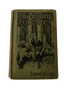 The Young Forester By Zane Grey 1910 Edition Grosset And Dunlap - Picture 1 of 8