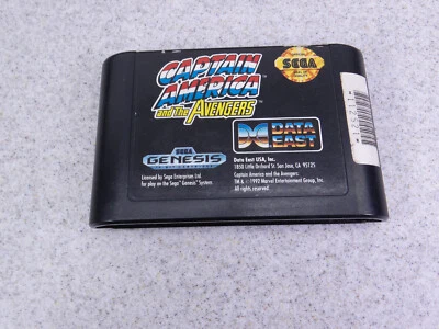 Captain America and the Avengers | Sega Genesis | Authentic Cartridge - Image 1 of 4