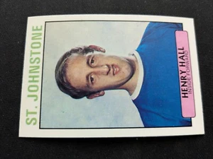 1971-72 A&BC Scottish Football Karte # 26 Henry Hall - St. Johnstone (EX) - Bild 1 von 3