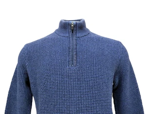 Eddie Bauer Knit Sweater Men’s Large Slim Fit Blue - Picture 1 of 7