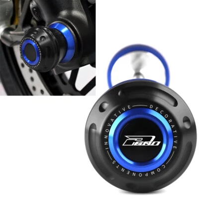 Para Suzuki GSX-R 600/750 GSXR750 GSXR600 2006-2024 Motocicleta Eje Deslizadores Choque Foto 1 de 4