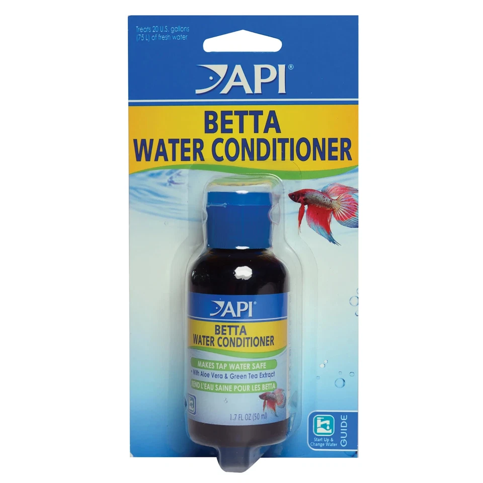 API Betta Water Aquarium Fish Conditioner 1.7 oz Aloe Vera Remove Chlorine NEW - Image 1 of 1