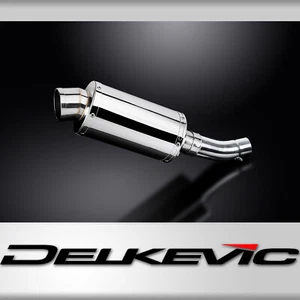 Ducati Scrambler Desert Sled 17-21 Slip On 9" Oval Stainless Exhaust Muffler Kit - Picture 1 of 5