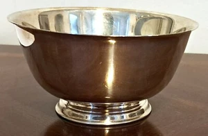 Oneida Community Paul Revere Reproduktion versilberte Schale 6" Durchmesser - Bild 1 von 7