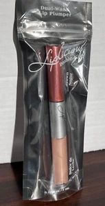 Liplicious Double Kiss Dual-Wand Lip Plumper Brown Sugar & Dulce de Leche NEU - Bild 1 von 2